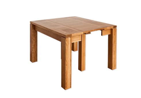Table console - CALI Extensible allonges - bois de chène massif - UNE ALLONGE