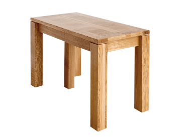 Table console - CALI Extensible allonges - bois de chène massif