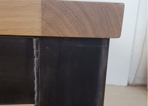 Table Loft FER - Basse - chêne massif Detail